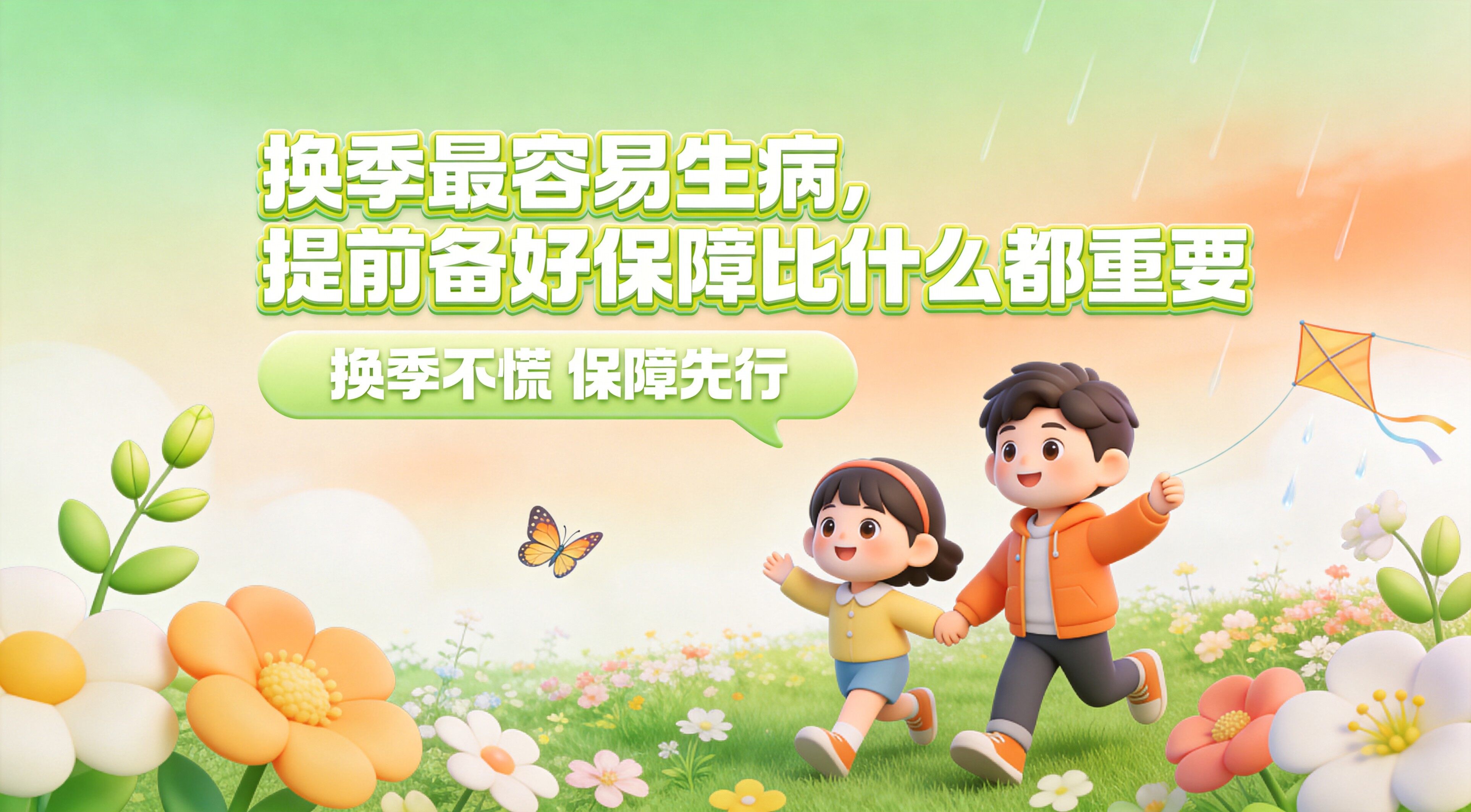 换季最容易生病，提前备好保障比什么都重要