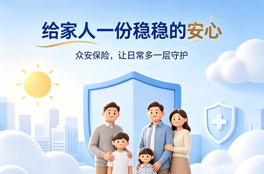 平凡生活，需要一份稳稳的安心｜众安保险